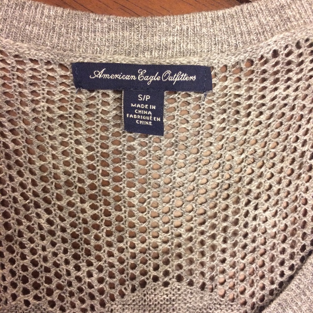 Crochet American Eagle long sleeve dress size sm - Picture 3 of 7